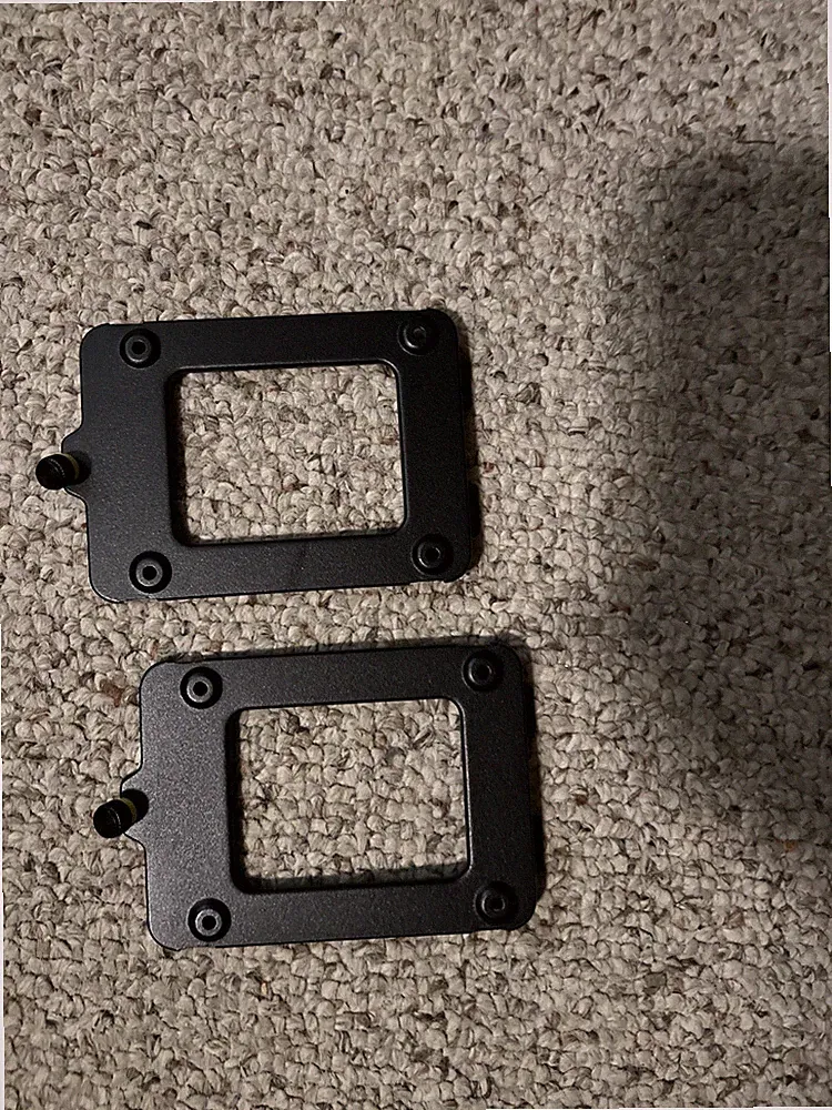 (2) 2.5" HDD SSD Hard Disk Drive Bracket Holder for Corsair