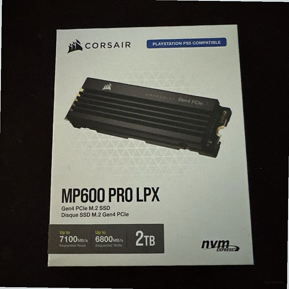 CORSAIR - MP600 PRO LPX 2TB Internal SSD PCIe Gen 4 x4 NVMe with Heatsink PS5
