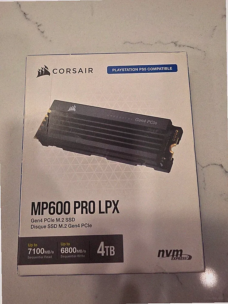 Corsair MP600 PRO LPX 4TB Gen4 PCIe M.2 SSD NVMe PS5 Compatible