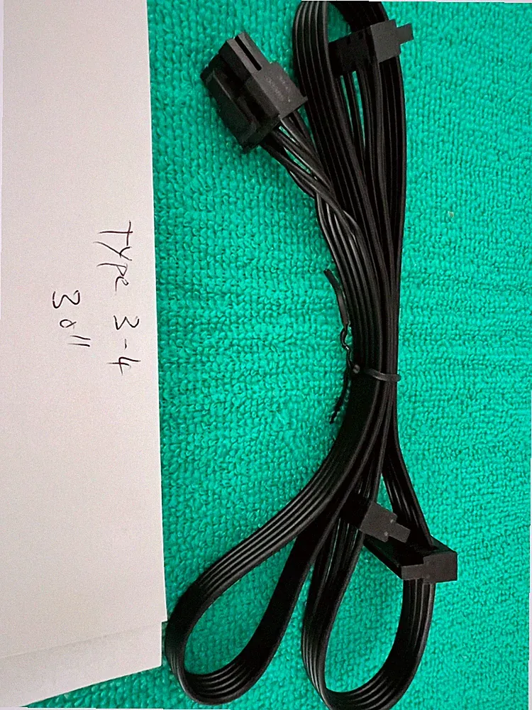 Corsair Type 4 6 Pin to SATA Connecting Cable for SSD HDD Power ,ORIGINAL